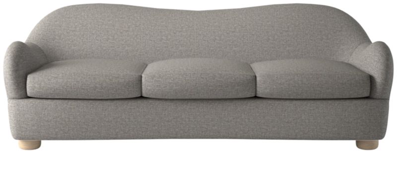 Viewing product image Bacio Sofa Taylor Felt Grey by Ross Cassidy - image 1 of 2