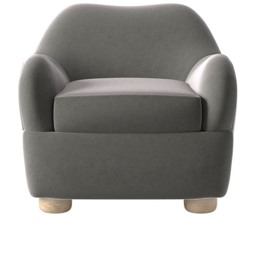 Bacio Lounge Chair Luca Storm by Ross Cassidy