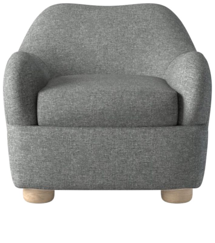 Viewing product image Bacio Chair Hatch Charcoal by Ross Cassidy - image 1 of 8