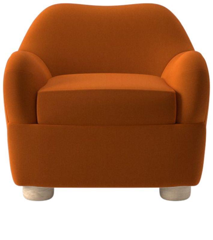 Bacio Lounge Chair Luca Russet by Ross Cassidy - image 0 of 7