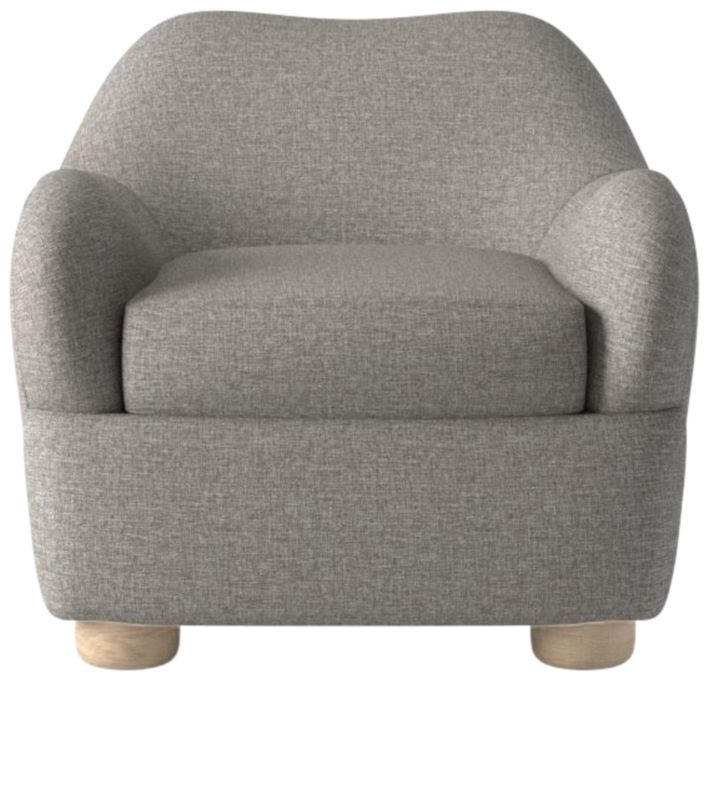 Bacio Chair Taylor Felt Grey by Ross Cassidy - image 0 of 7