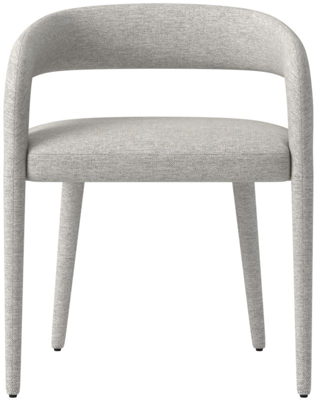 Lisette Dining Armchair Hatch Platinum - image 0 of 11