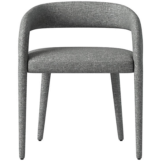 Lisette Dining Armchair Hatch Charcoal