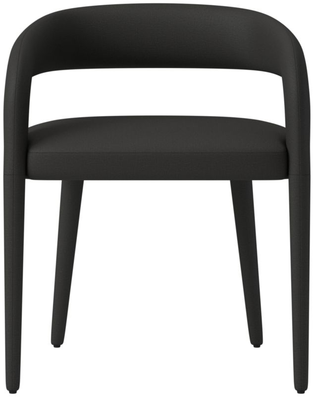 Lisette Dining Armchair Kanvas Ebony - image 0 of 11