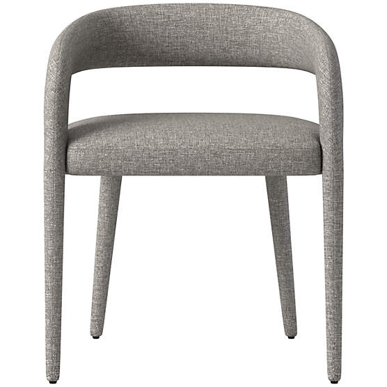 Lisette Dining Armchair Taylor Felt Grey