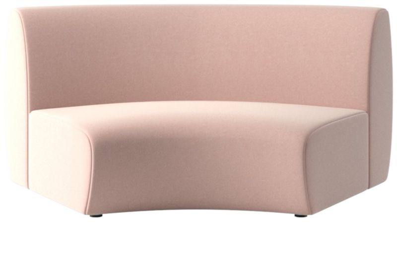 Roma Armless Sofa Dale Blush by Ross Cassidy - image 0 of 8