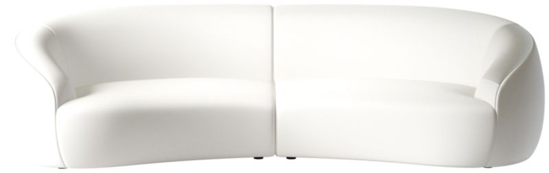 Viewing product image Roma 2-Piece Sectional Sofa Dream Pina Colada by Ross Cassidy - image 1 of 7