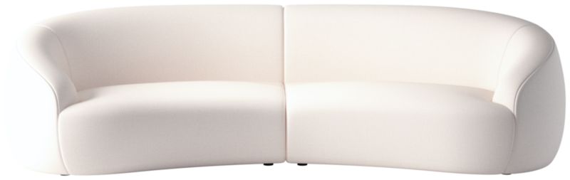 Viewing product image Roma 2-Piece Sectional Sofa Biba Frost by Ross Cassidy - image 1 of 7