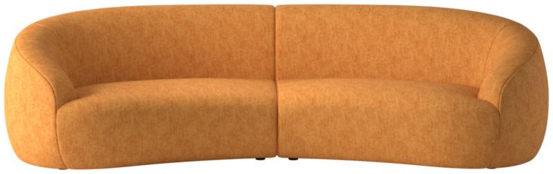 Viewing product image Roma 2-Piece Sectional Sofa Dream Ginger Tea by Ross Cassidy - image 1 of 7