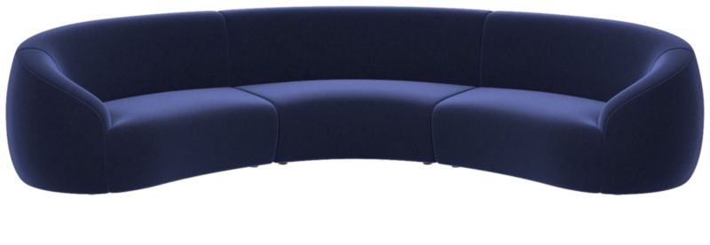 Viewing product image Roma 3-Piece Sectional Sofa Luca Eclipse by Ross Cassidy - image 1 of 7