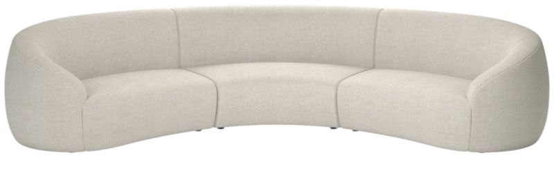 Viewing product image Roma 3-Piece Sectional Sofa Deauville Dune by Ross Cassidy - image 1 of 7