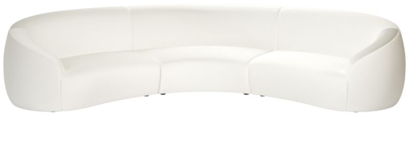 Viewing product image Roma 3-Piece Sectional Sofa Dream Pina Colada by Ross Cassidy - image 1 of 7