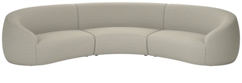 Viewing product image Roma 3-Piece Sectional Sofa Deauville Stone by Ross Cassidy - image 1 of 7