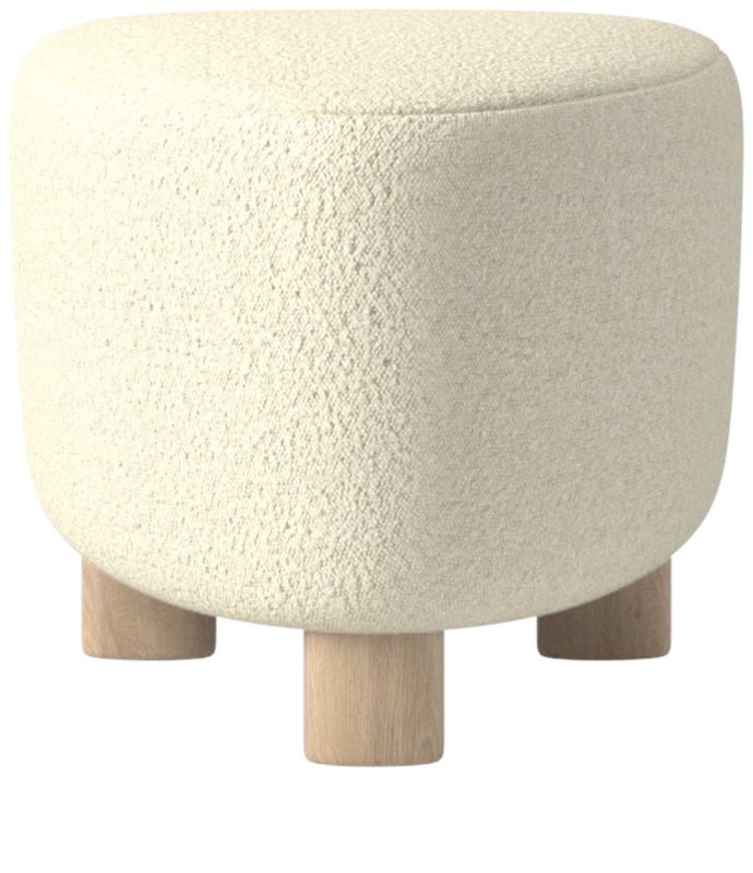 Bozzi Ottoman Bloce Cream - image 0 of 6