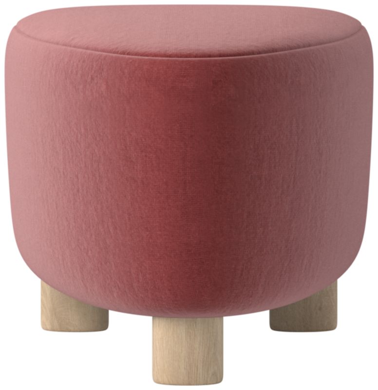 Bozzi Ottoman Luca Rose - image 0 of 6