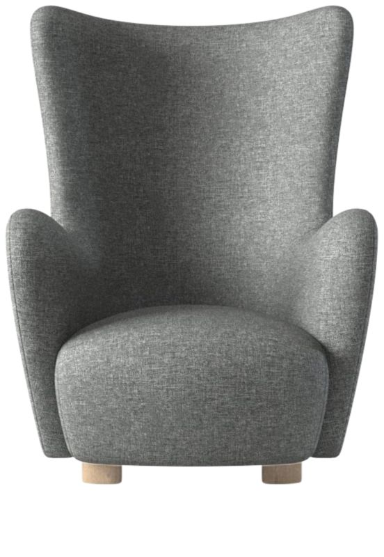 Bozzi Chair Hatch Charcoal - image 0 of 9