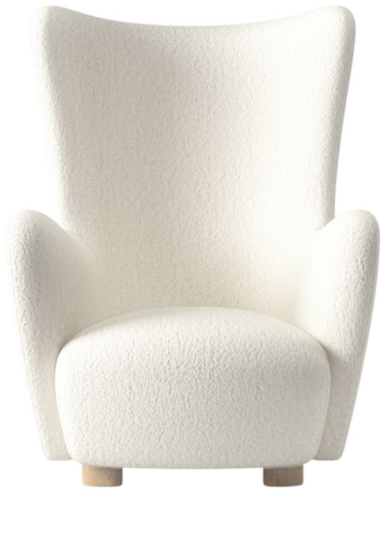 Bozzi Chair Wooly Sand - image 0 of 9