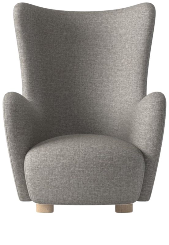 Bozzi Chair Taylor Felt Grey - image 0 of 9