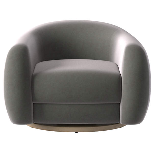 Cb2 leather swivel chair deals