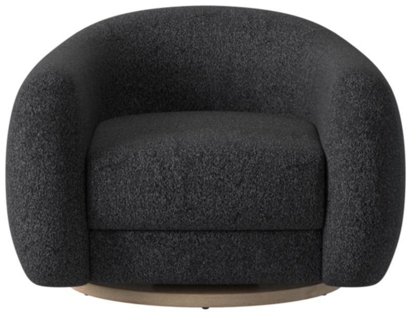 Laszlo Swivel Chair Bloce Noir by Ross Cassidy - image 0 of 9