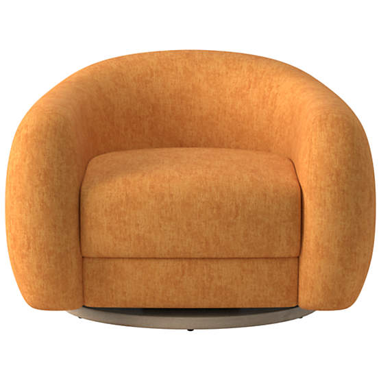 Laszlo Swivel Chair Dream Ginger Tea by Ross Cassidy