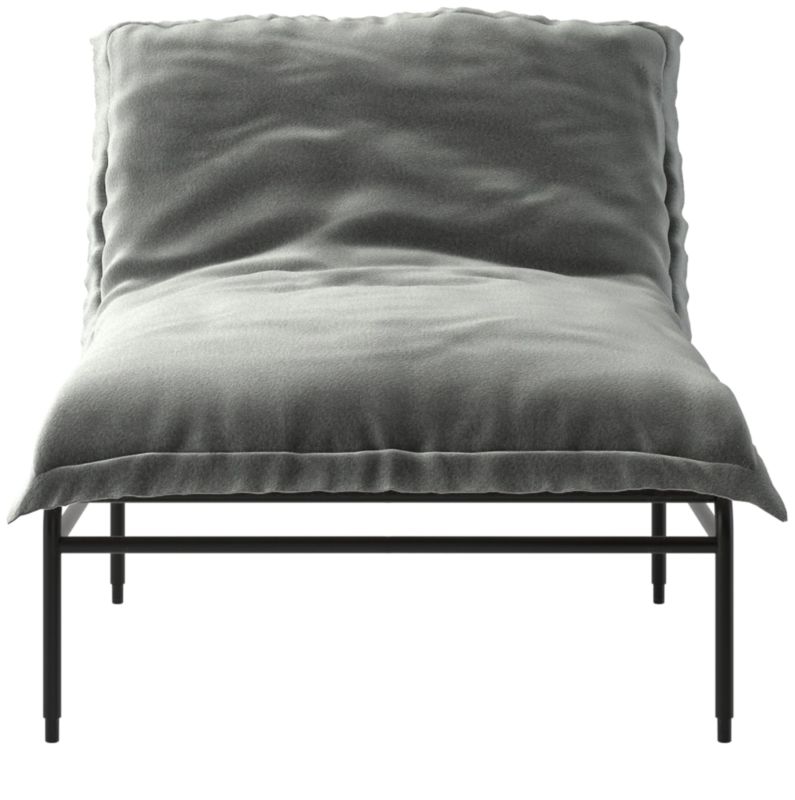 Pillow Lounge Chair Dale Dark Grey by Kara Mann - image 0 of 7