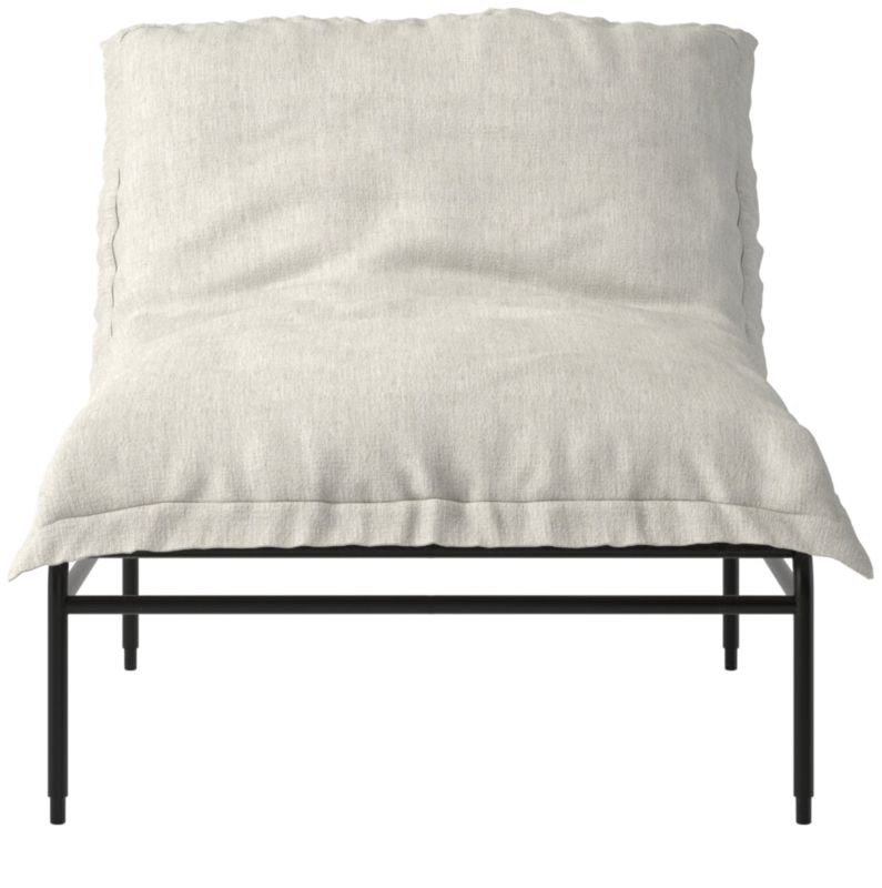 Pillow Lounge Chair Nomad Snow by Kara Mann - image 0 of 7