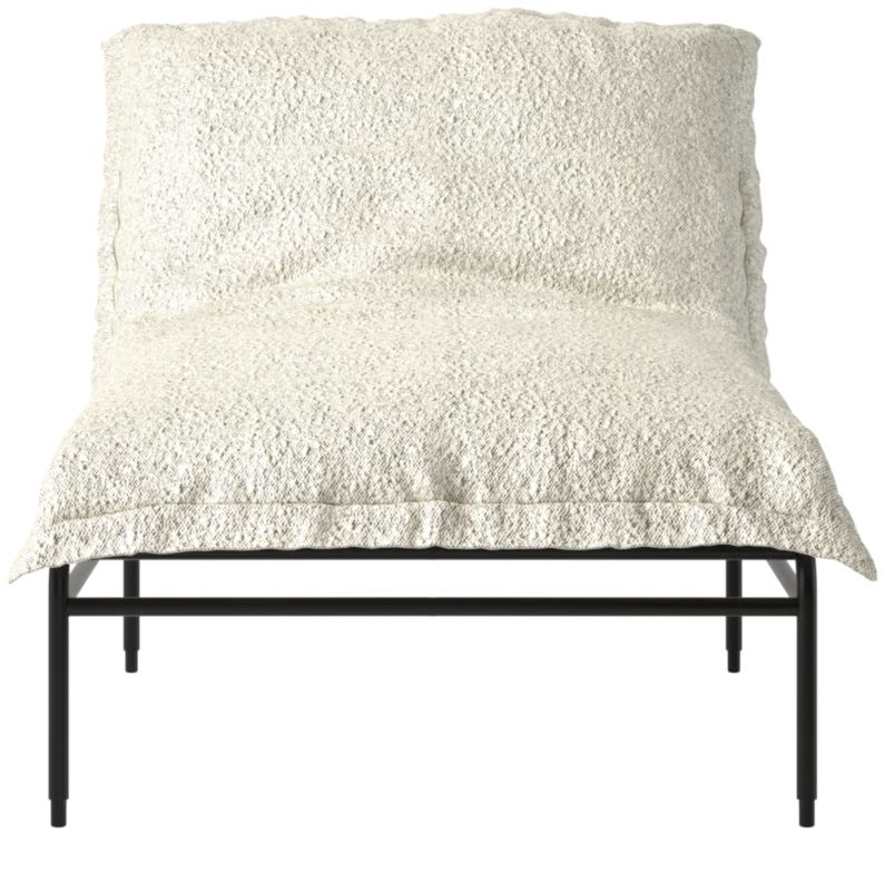 Pillow Lounge Chair Bloce Grey by Kara Mann - image 0 of 7