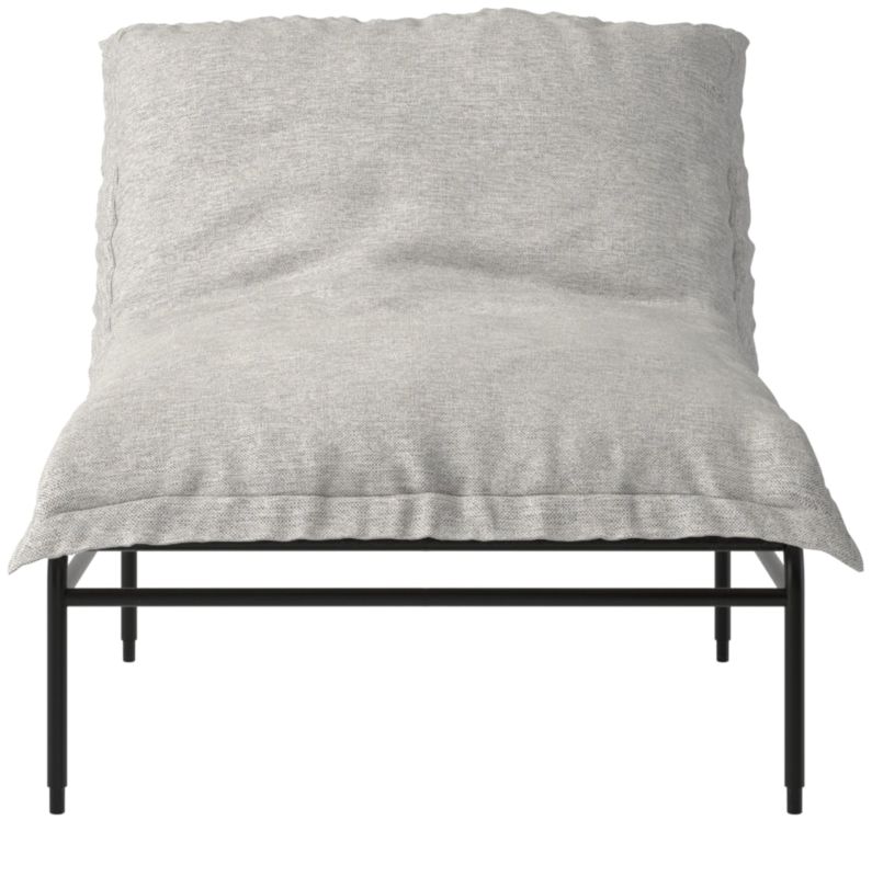 Pillow Lounge Chair Hatch Platinum by Kara Mann - image 0 of 7