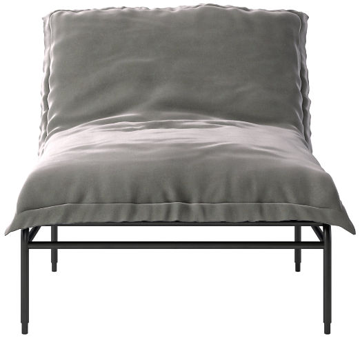 Pillow Lounge Chair Luca Storm by Kara Mann