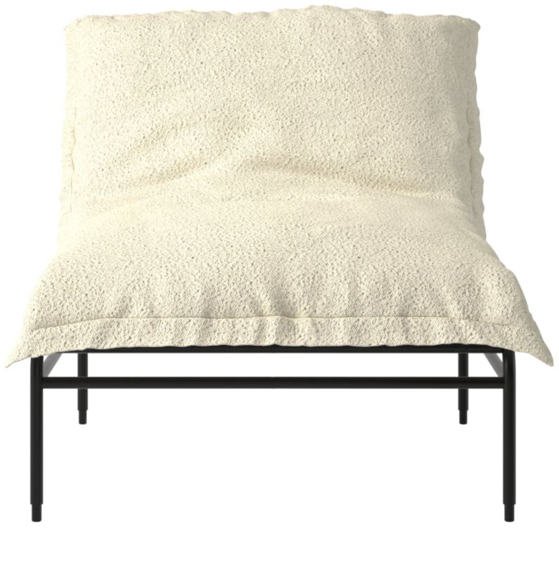 Pillow Lounge Chair Bloce Cream by Kara Mann - image 0 of 7