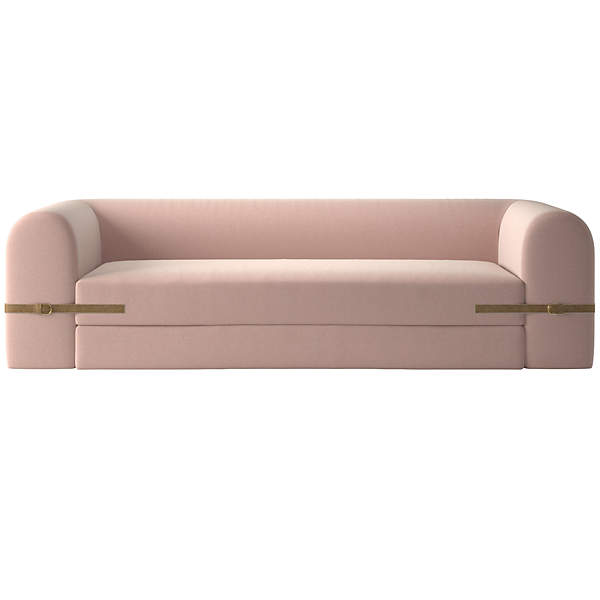 Blush sales sleeper sofa