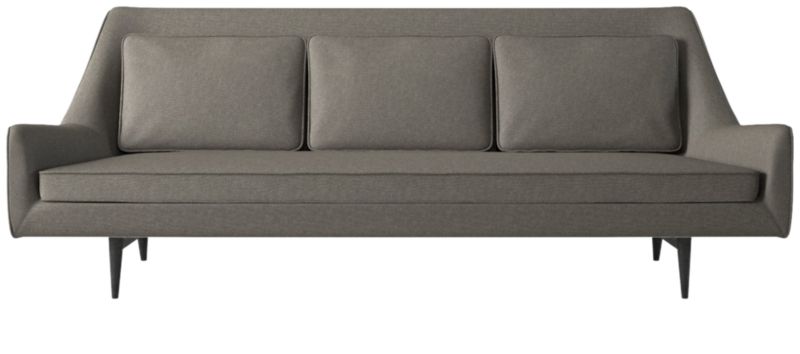 Origami Sofa Model 3147 Angel Pewter by Paul McCobb - image 0 of 7