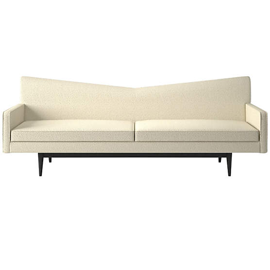 Bowtie Sofa Model 3127 Bloce Cream by Paul McCobb