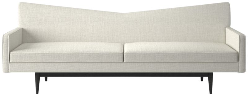 Bowtie Sofa Model 3127 Lindy Snow by Paul McCobb - image 0 of 8