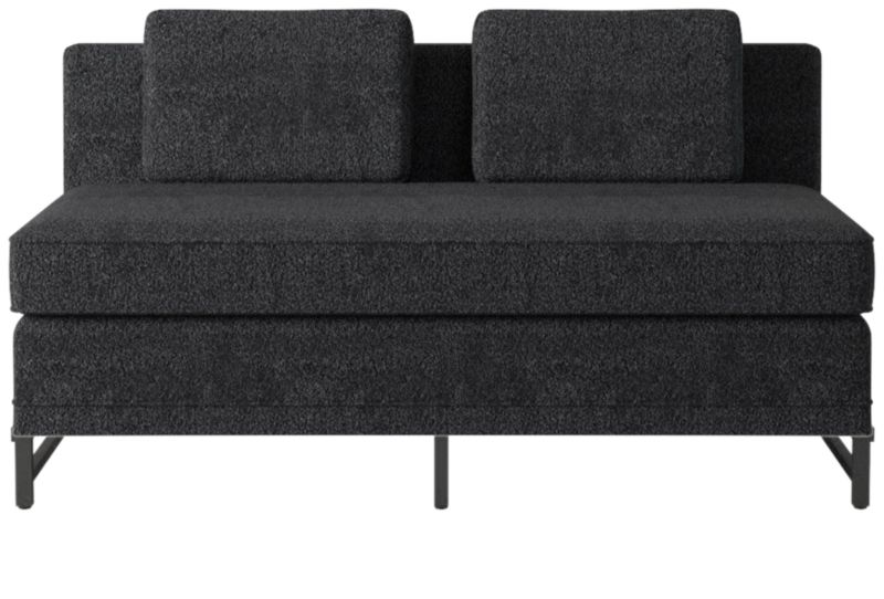 Metric Loveseat Model 8003 Bloce Noir by Paul McCobb - image 0 of 8