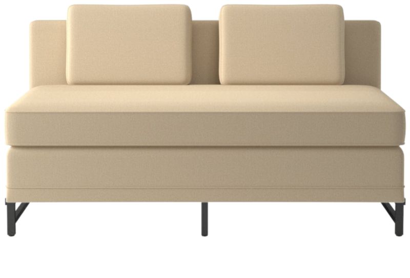 Metric Loveseat Model 8003 Biba Parchment by Paul McCobb - image 0 of 8