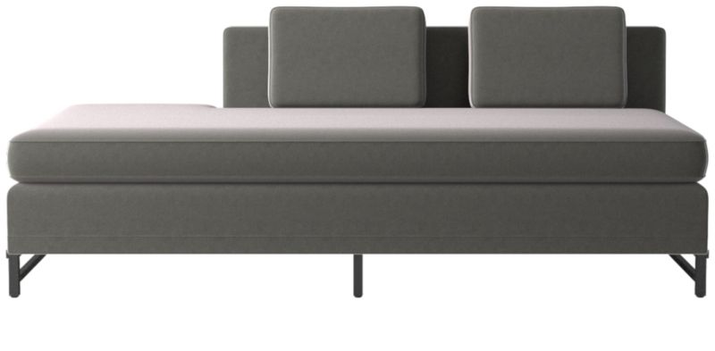 Metric Left Half-Back Armless Sofa Model 8046 Luca Storm by Paul McCobb - image 0 of 8