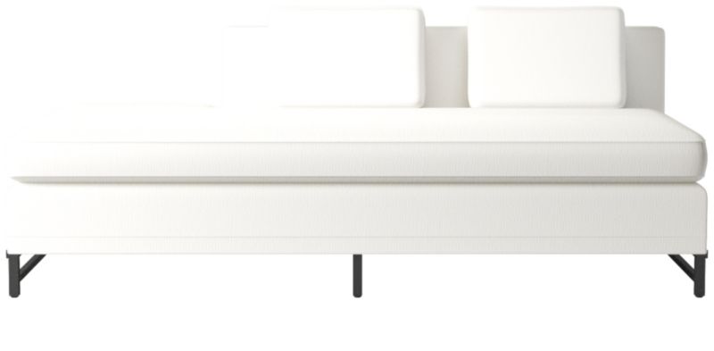 Metric Left Half-Back Armless Sofa Model 8046 Dream Pina Colada by Paul McCobb - image 0 of 8