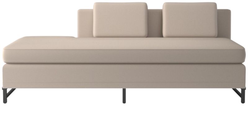 Metric Left Half-Back Armless Sofa Model 8046 Luca Bone by Paul McCobb - image 0 of 8