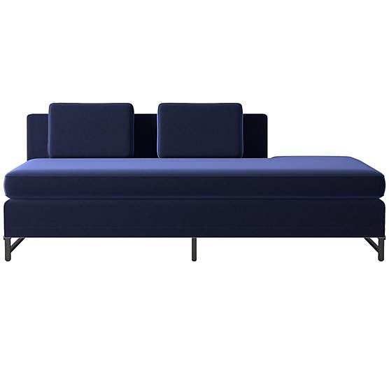 Metric Right Half-Back Armless Sofa Model 8046 Luca Eclipse by Paul McCobb