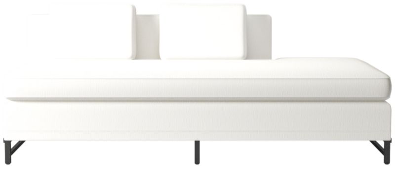 Metric Right Half-Back Armless Sofa Model 8046 Dream Pina Colada by Paul McCobb - image 0 of 8