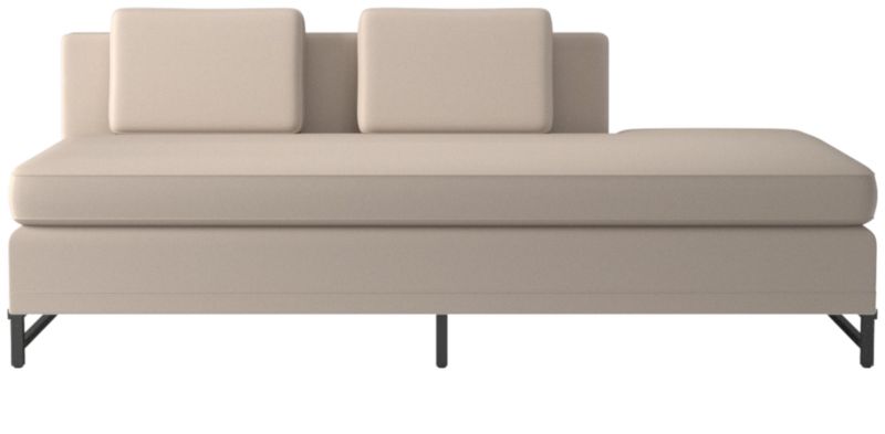 Metric Right Half-Back Armless Sofa Model 8046 Luca Bone by Paul McCobb - image 0 of 8