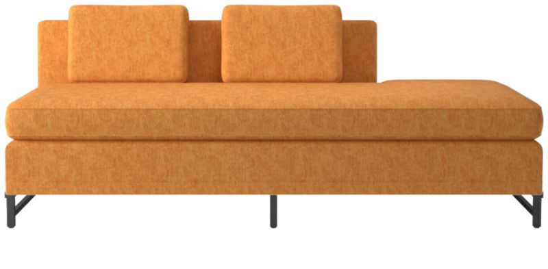 Metric Right Half-Back Armless Sofa Model 8046 Dream Ginger Tea by Paul McCobb - image 0 of 8