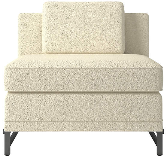 Metric Armless Chair Bloce Cream by Paul McCobb