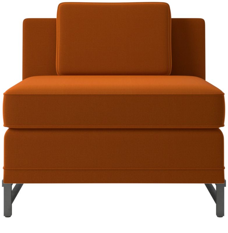 Metric Armless Chair Luca Russet by Paul McCobb - image 0 of 7