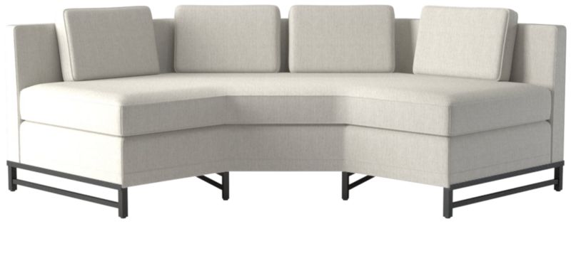 Metric Quarter Octagon Corner Sofa Model 8017 Nomad Snow by Paul McCobb - image 0 of 8