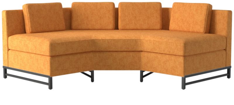 Metric Quarter Octagon Corner Sofa Model 8017 Dream Ginger Tea by Paul McCobb - image 0 of 8