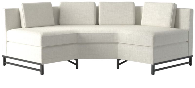 Metric Quarter Octagon Corner Sofa Model 8017 Lindy Snow by Paul McCobb - image 0 of 8