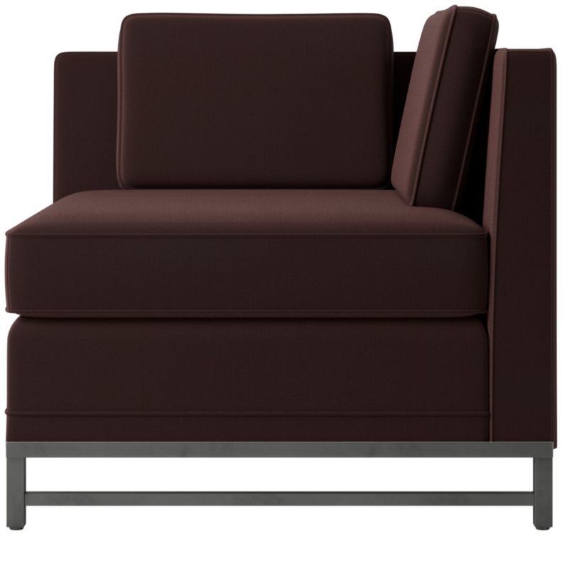 Metric Corner Chair Luca Espresso by Paul McCobb - image 0 of 7